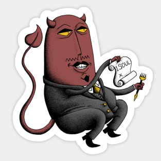 Devil Deal Sticker